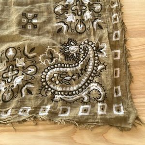 Large Free People Bandana Scarf